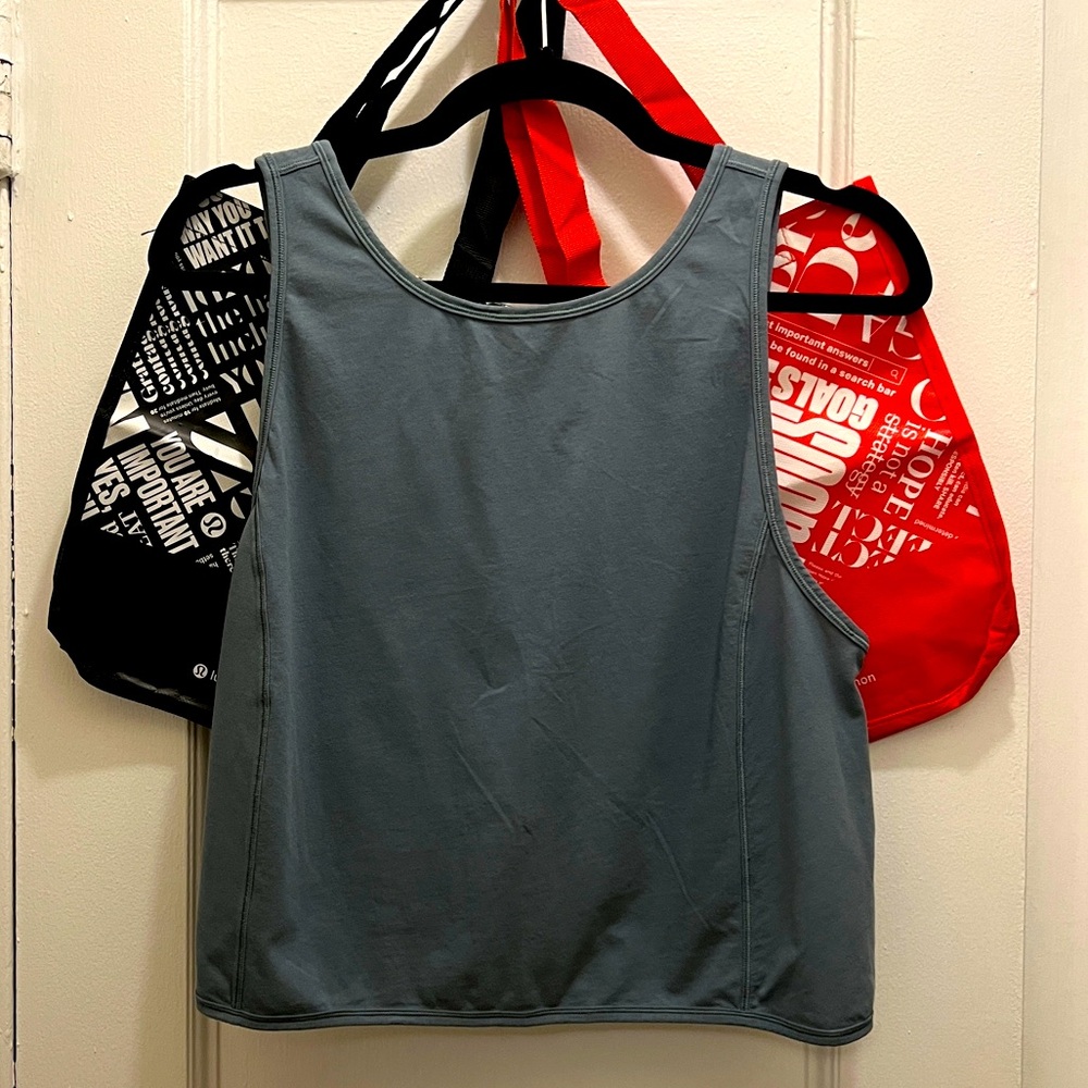 Lululemon Open Back Twist Top